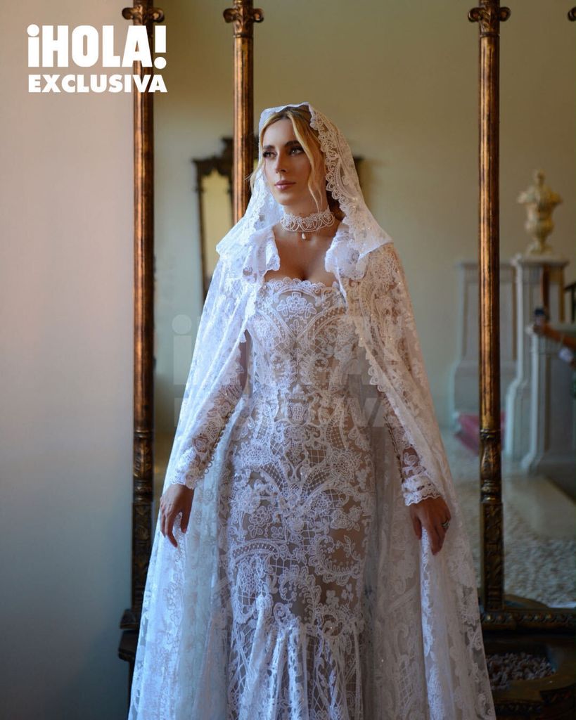 Shanik Aspe se inspiró en el romanticismo de la Venecia renacentista para su look nupcial