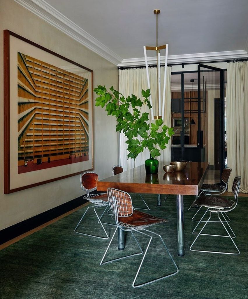Comedor de la casa de Eugenia Silva