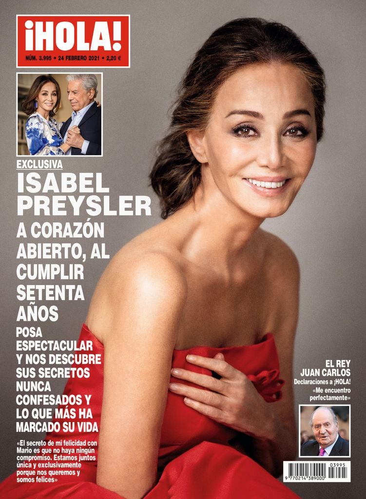 Isabel Preysler, portada de ¡HOLA!, al cumplir 70 años