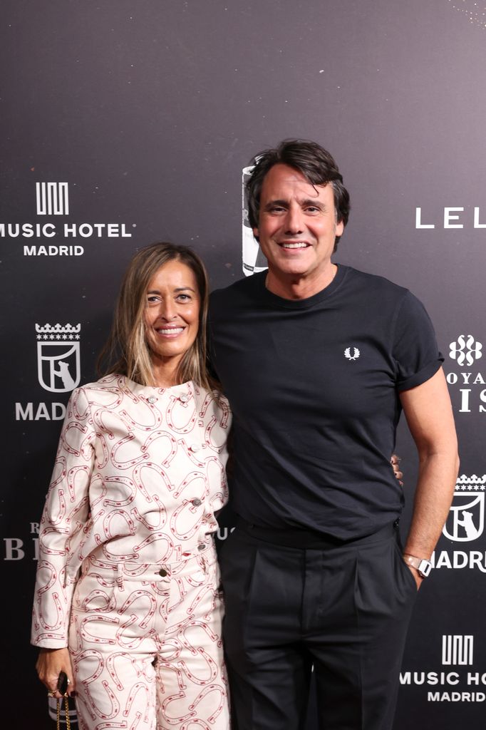 Ion Aramendi y María Amores en los premios Chicote 2026