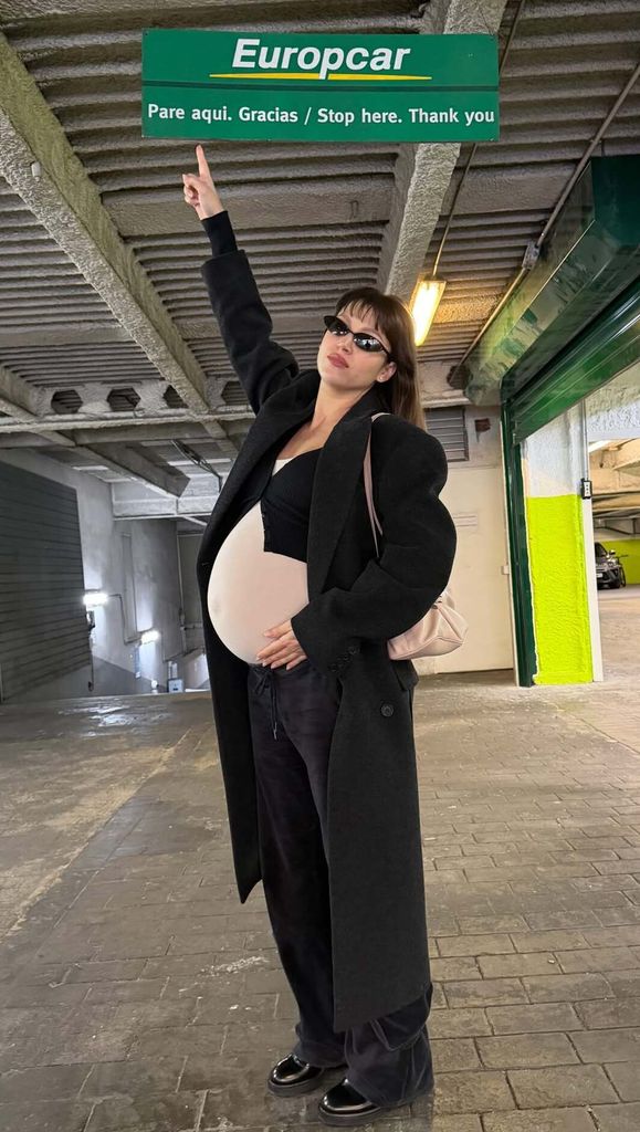 Úrsula Corberó muestra su avanzado estado de gestación