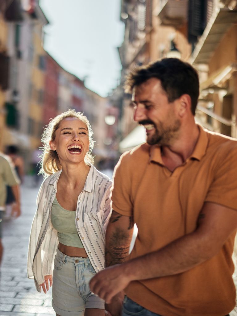 Pareja feliz
