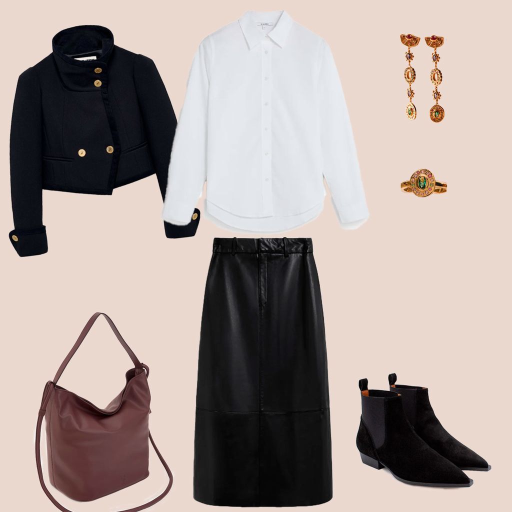 botines negros de lunes a domingo diciembre 2025