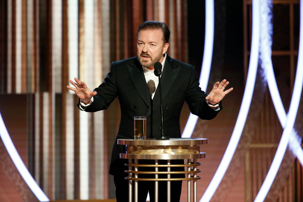 Ricky Gervais regresa a los Golden Globes, pero esta vez nominado por su especial de comecia 'Mortality'