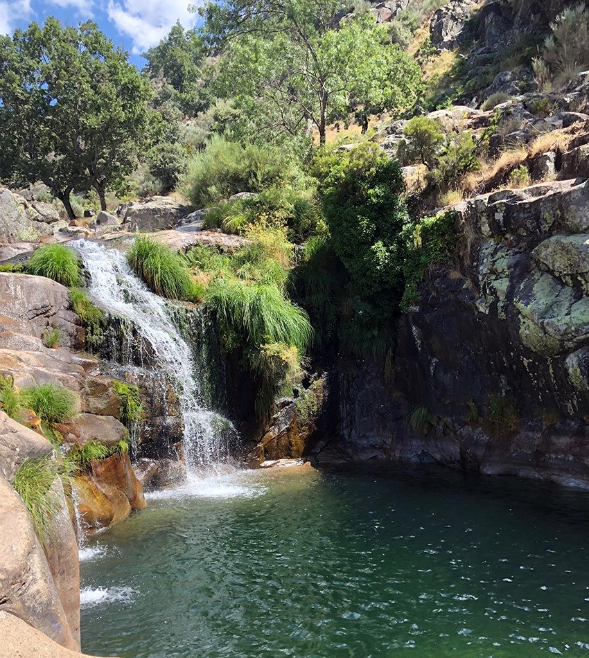 Garganta del Trabuquete en Guijo de Santa Bárbara, Cáceres