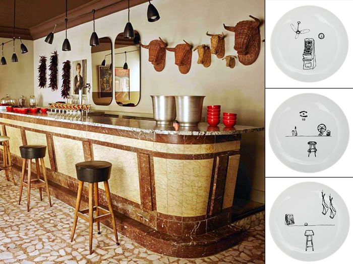 La tasca madrileña ‘Celso y Manolo’ ofrecerá bocados servidos en las originales vajillas diseñadas por ‘Chichinabo Inc’ durante la primera edición de 'Big Food, grrrreat market' que este fin de semana acoge 'Matadero Madrid'.
