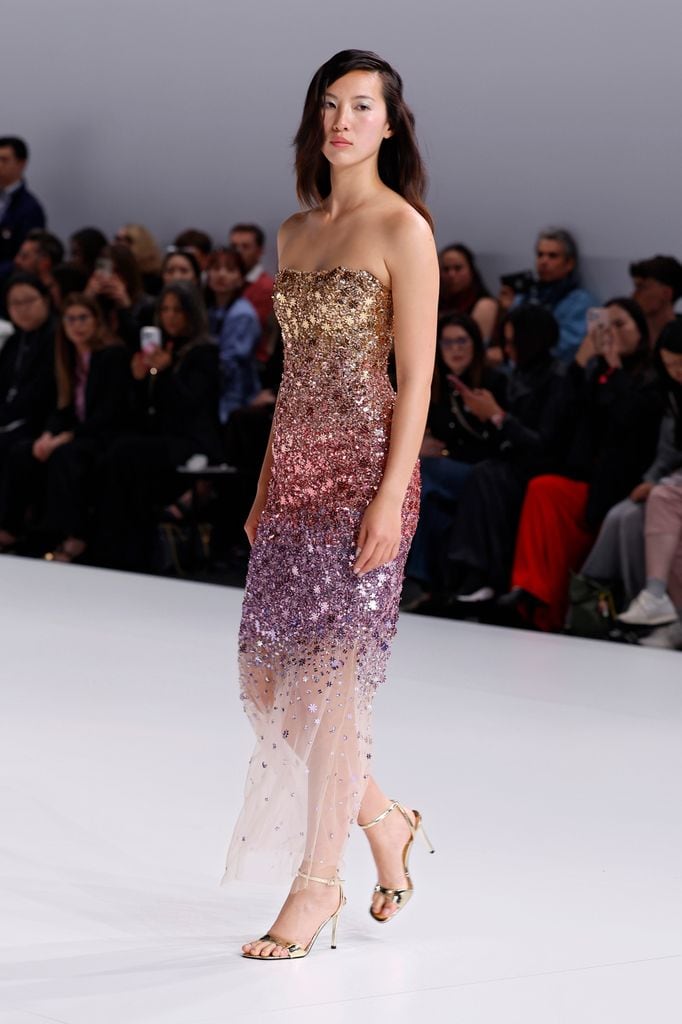 Ines di Santo en Barcelona Bridal Fashion Week