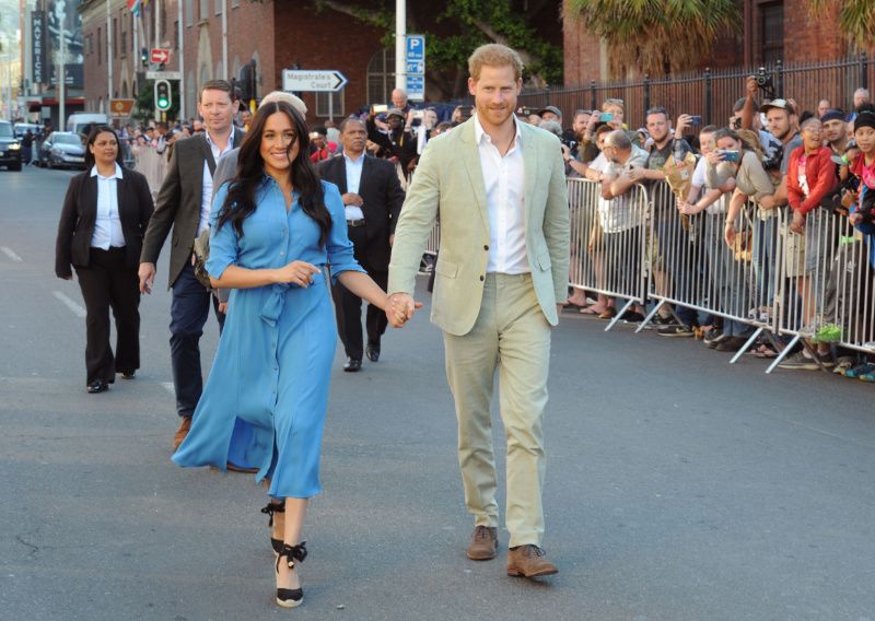 Meghan Markle y el príncipe Harry 