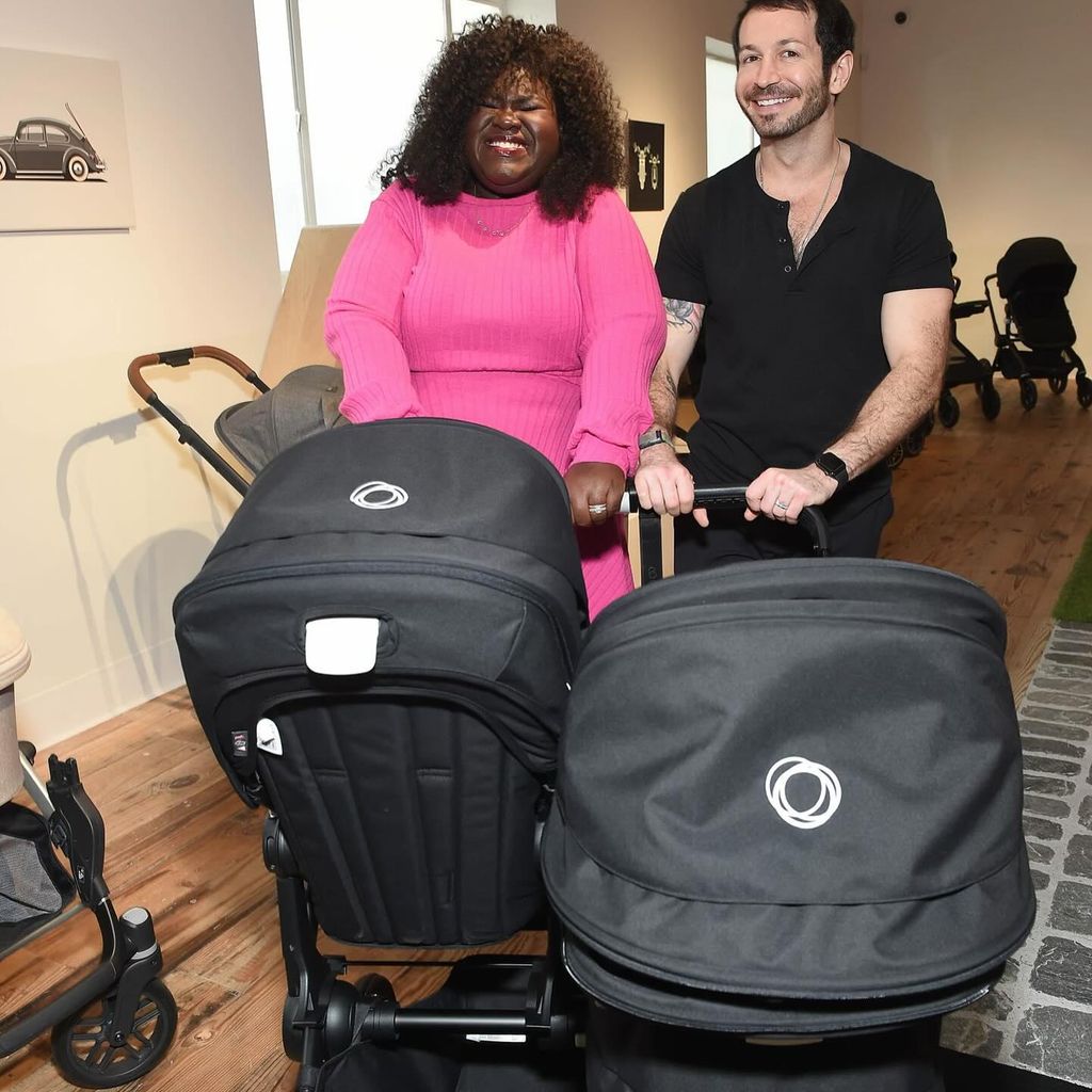 Gabourey Sidibe y Brandon Frankel