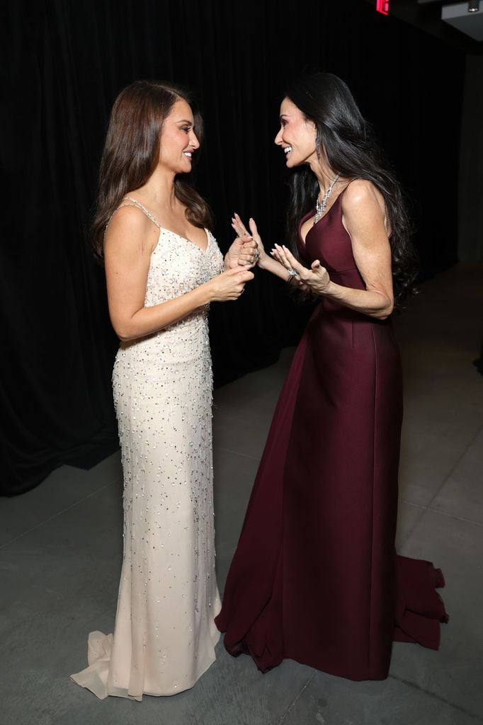 Penélope Cruz en la Annual Academy Museum Gala, en Los Ángeles, 2025. 