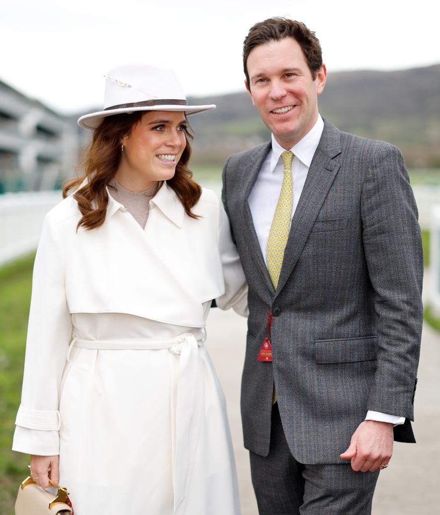 La princesa Eugenia con su esposo, Jack Brooksbank.