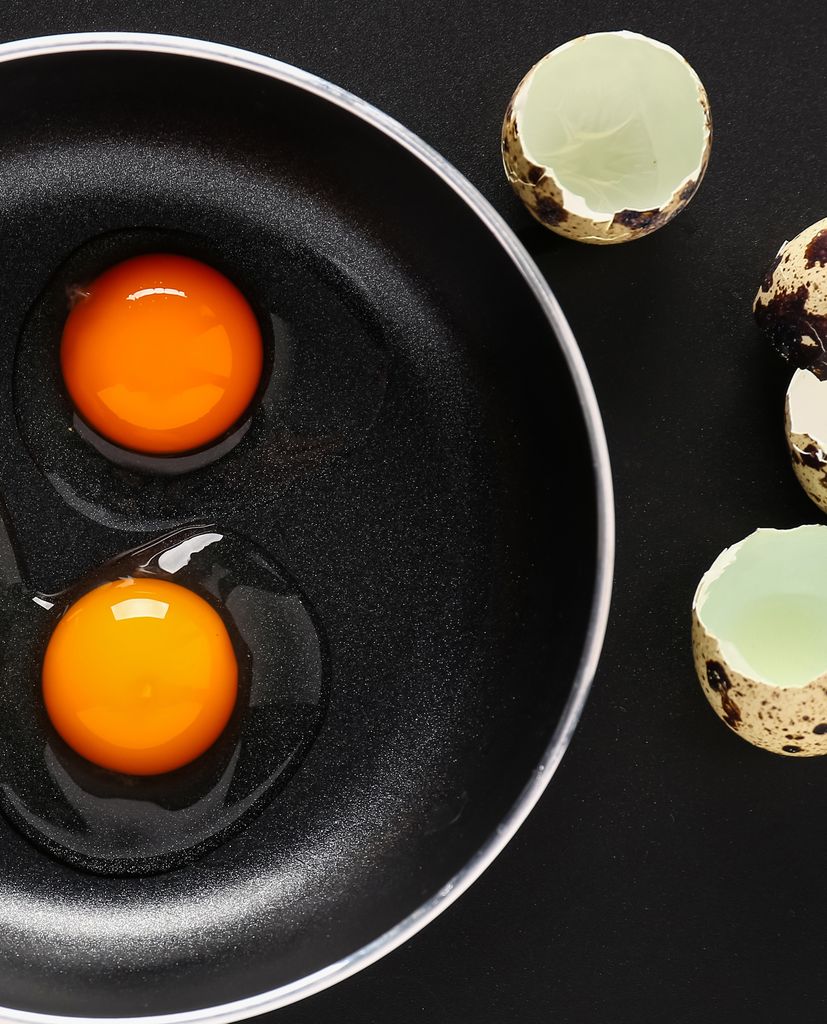 Huevos de codorniz.