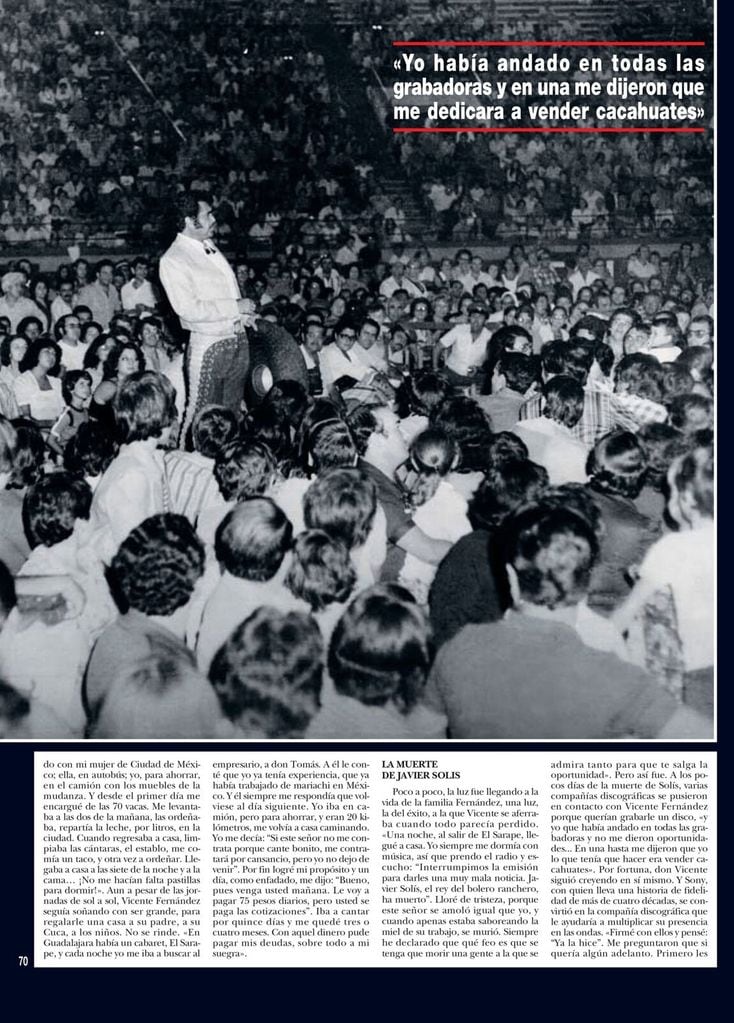 Vicente Fernández HOLA PLUS