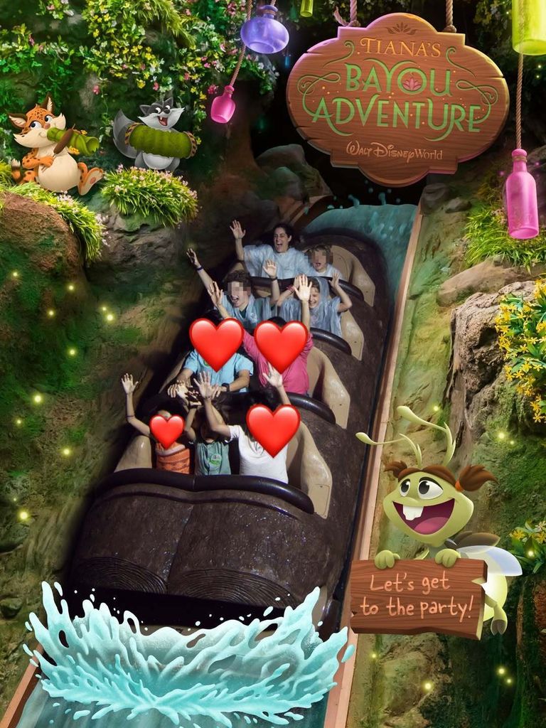 La familia Aragón en Disneyland