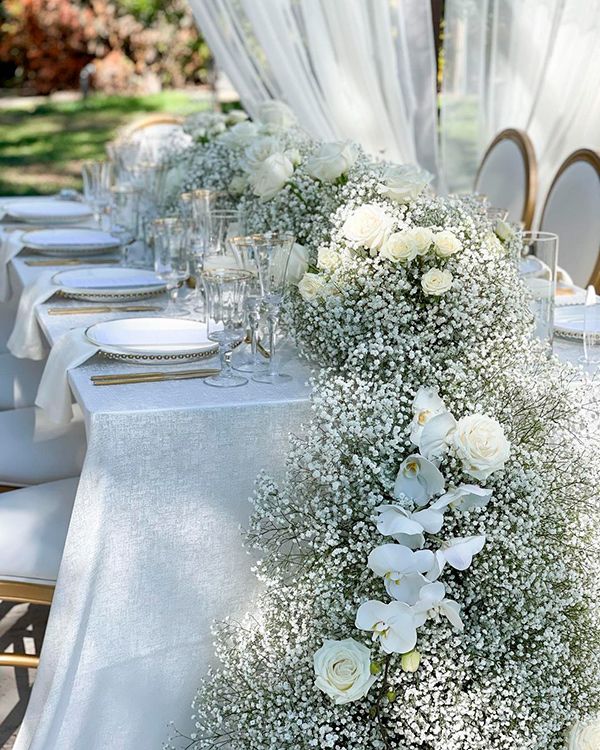 Decoración de bodas con paniculata