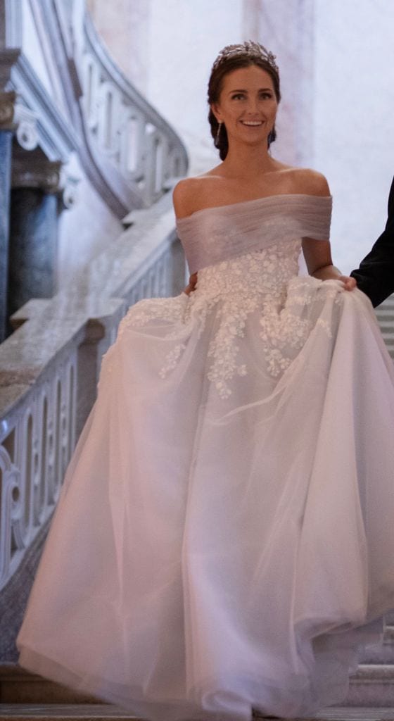 Sophie Evekink segundo vestido novia