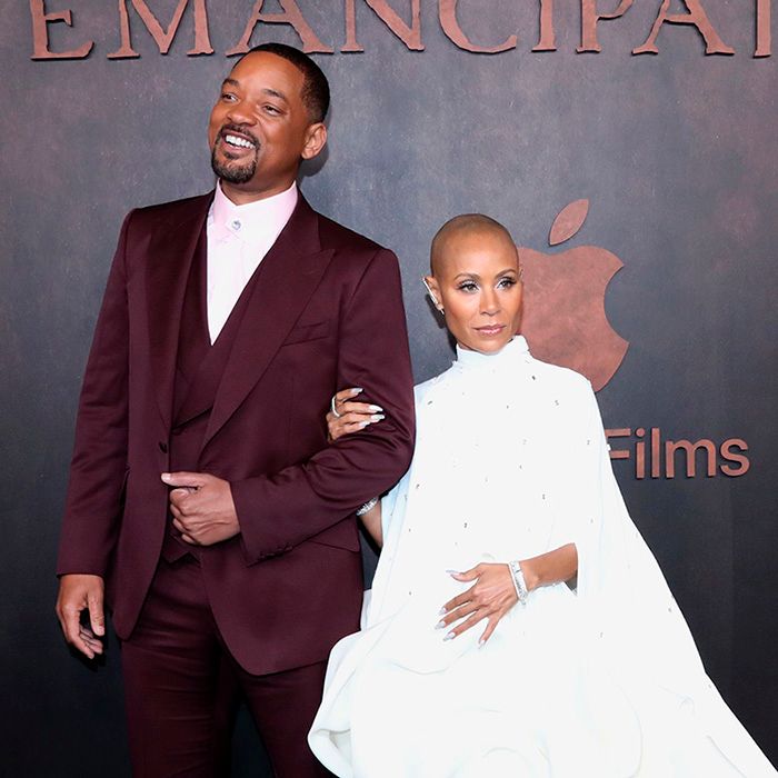Will Smith y Jada Pinkett en la presentación de 'Emancipation'