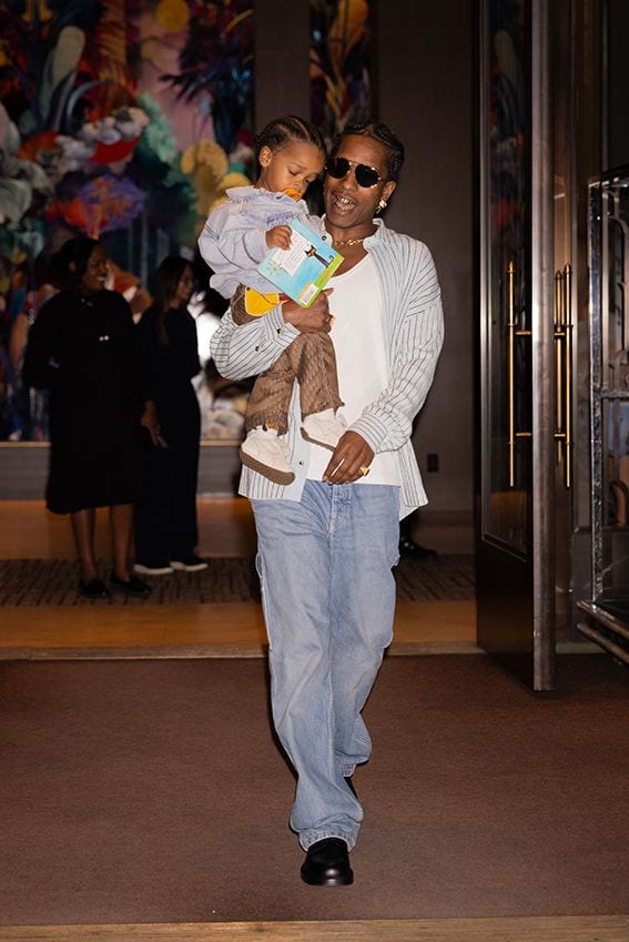 La pareja de Rihanna con el hijo mayor de la pareja