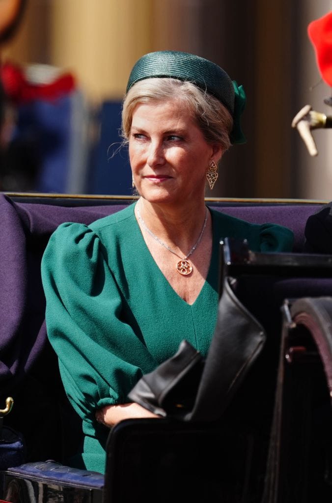 Sohphie de Edimurgo en el Trooping the Colour 2025
