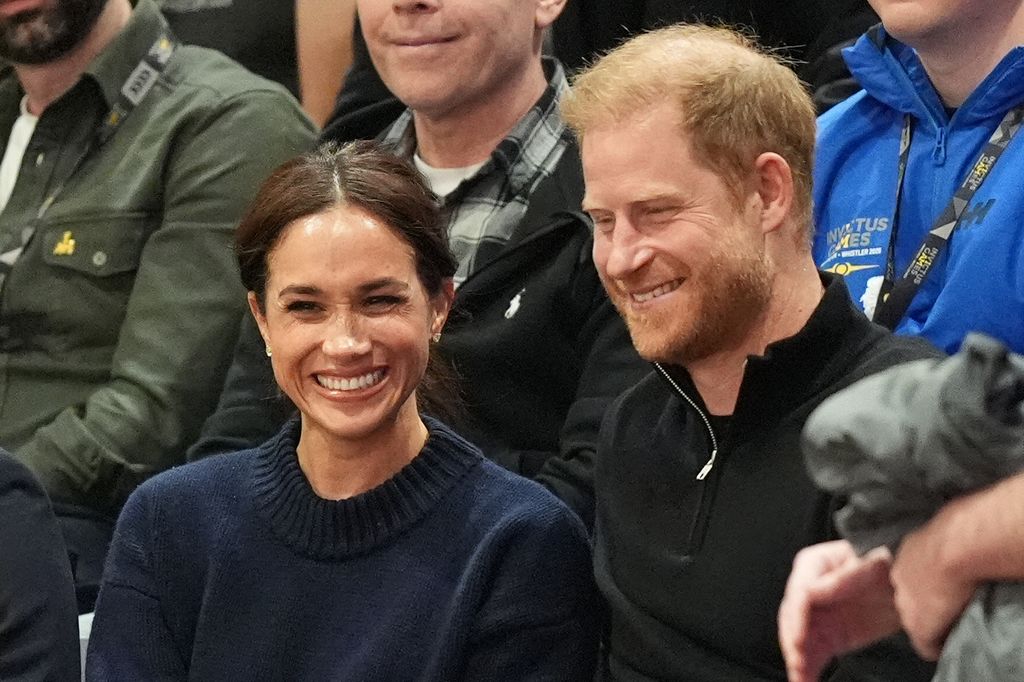 Meghan Markle y el príncipe Harry.