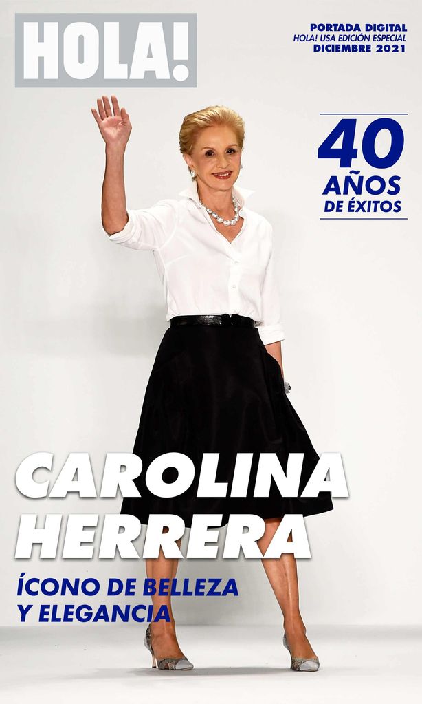 CAROLINA HERRERA El icono mundial de la belleza y elegancia HOLA
