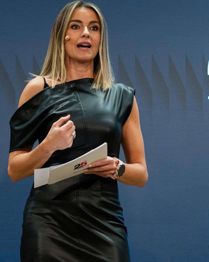 La presentadora Mónica Martínez