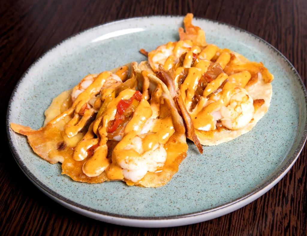 Taco ganador en la edición del concurso de este año, presentado por el restaurante Tortea.