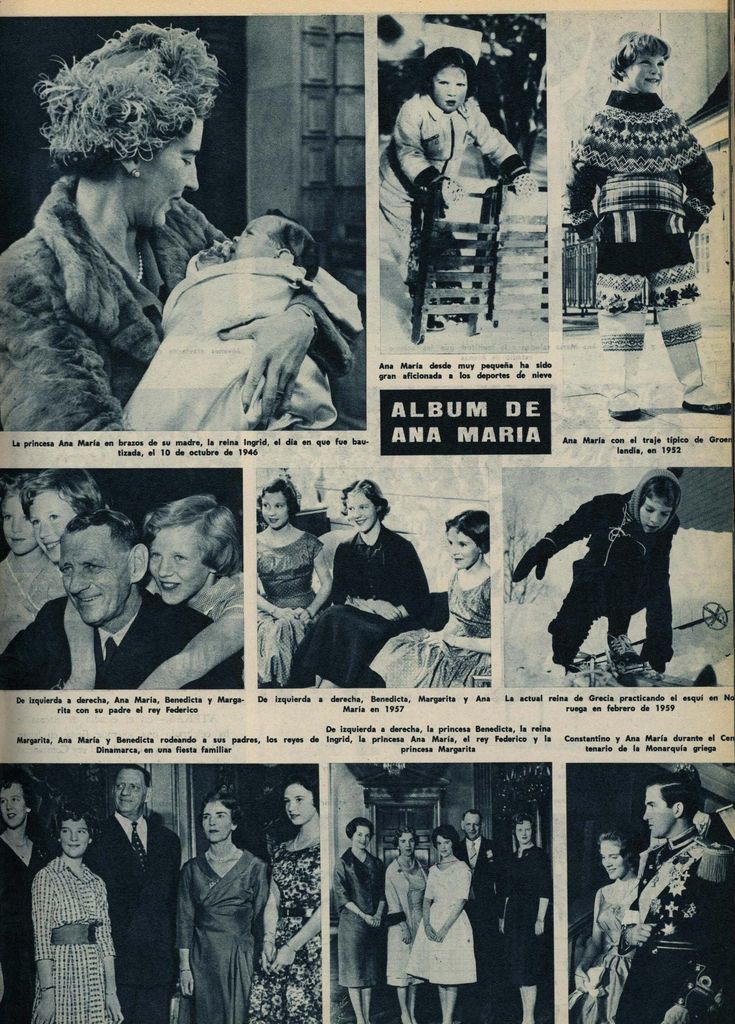 Boda Constantino de Grecia HOLA 1964