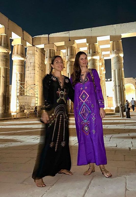 Tatiana Santo Domingo y su socia