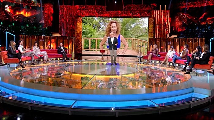 Vicky Larraz en Supervivientes