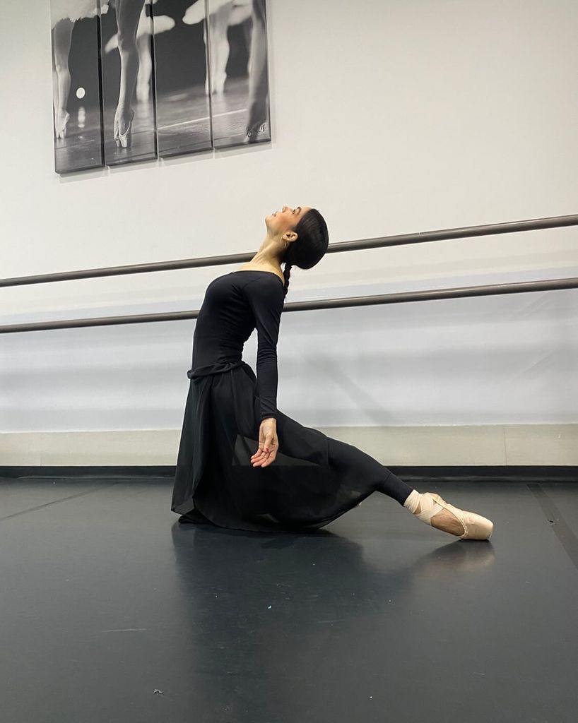 Para Biby Gaytán el ballet es un parte importante de su vida.