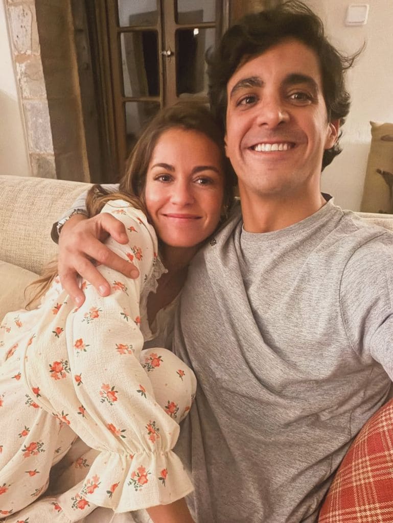 Sofía y su marido Fernando