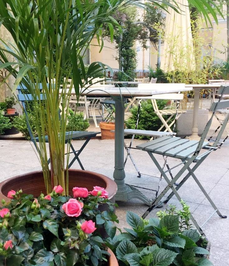 Patio de l'Institut Française de Madrid