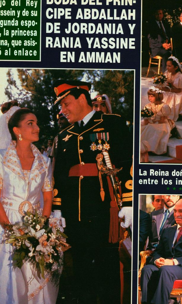 BODA RANIA DE JORDANIA Y REY ABDALÁ