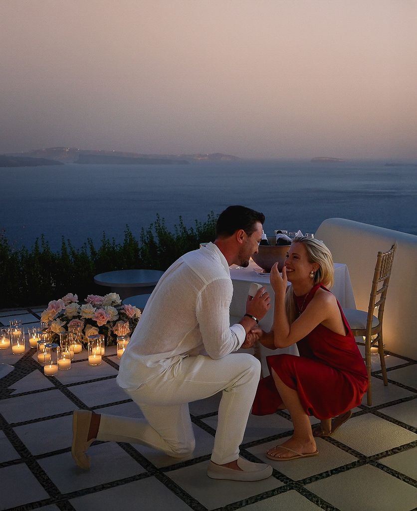Lady Eliza Spencer y su novio Channing Millerd estaban en medio de un romántico viaje por Grecia.