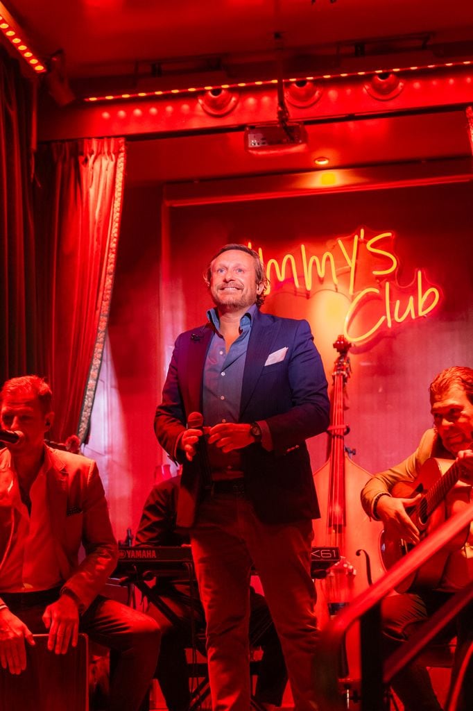 Juan Peña en la fiesta de cumpleaños de Terelu Campos