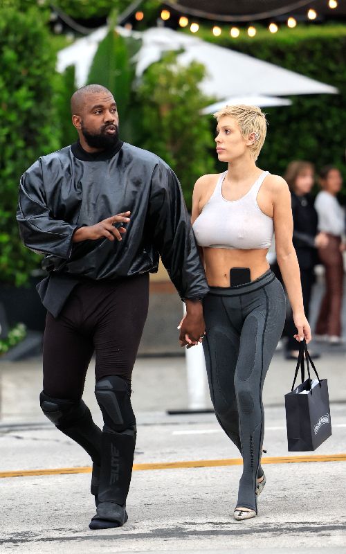 Kanye West y Bianca Censori