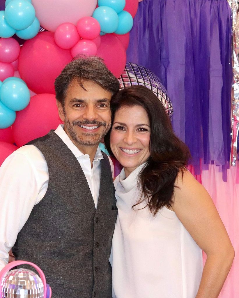 Eugenio Derbez y Alessandra Rosaldo