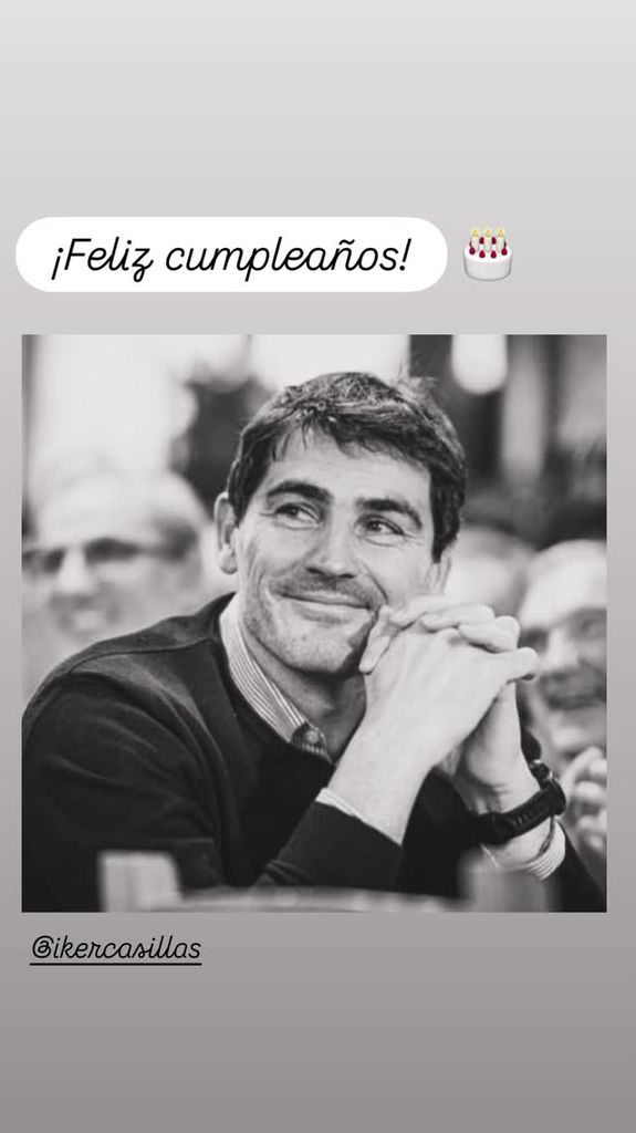La inesperada felicitación de Sara a Iker