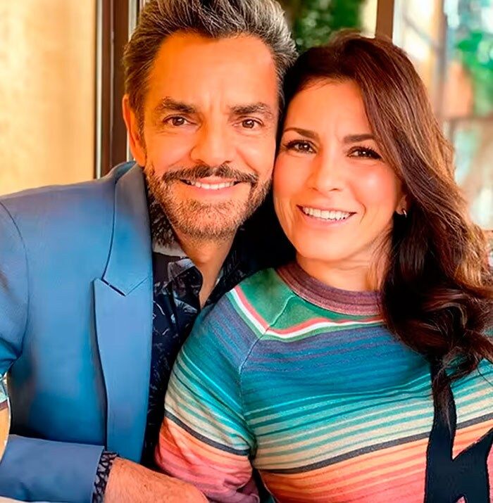 Eugenio Derbez y Alessandra Rosaldo