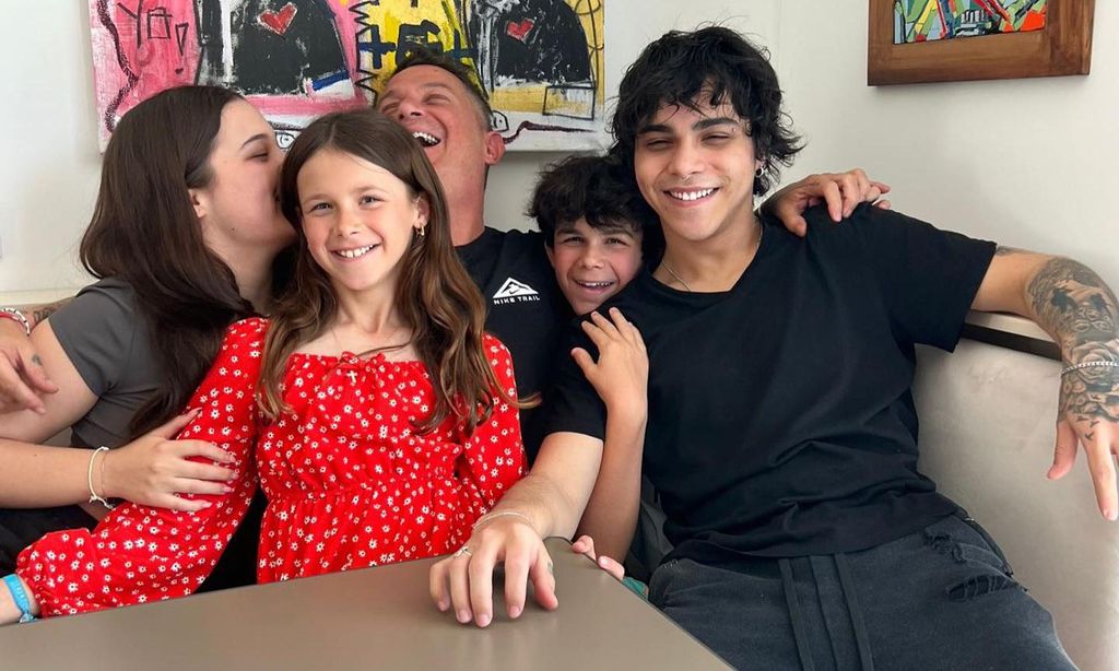 alejandro sanz y sus hijos