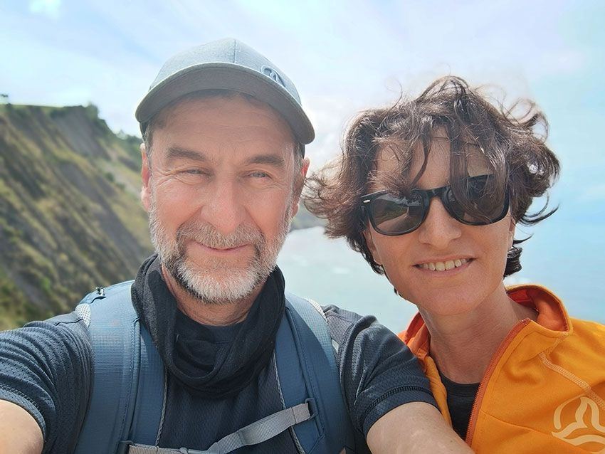 Patricia Reina y Fernando Gómez recorren la costa de la península ibérica concienciando de la necesidad de cuidar el océano