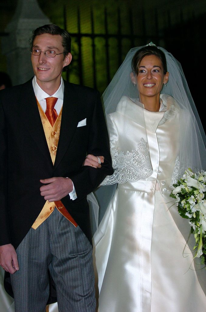 Imagen de su boda en Madrid en 2004