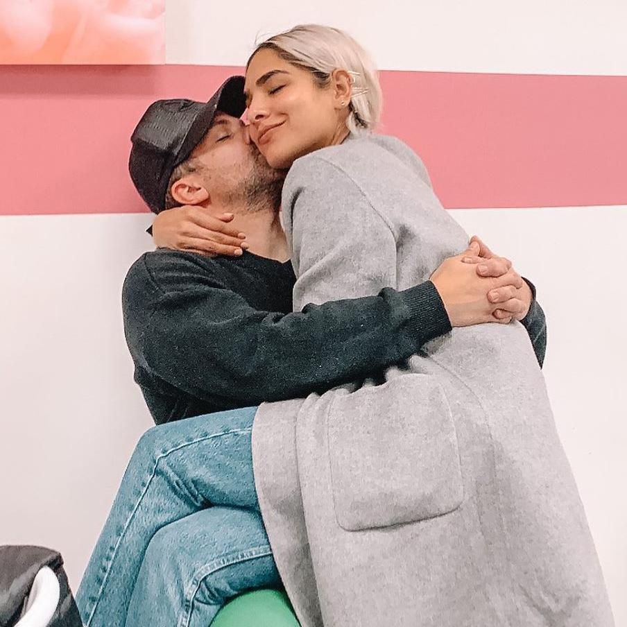 alejandra espinoza y su familia an bal marrero y su hijo matteo