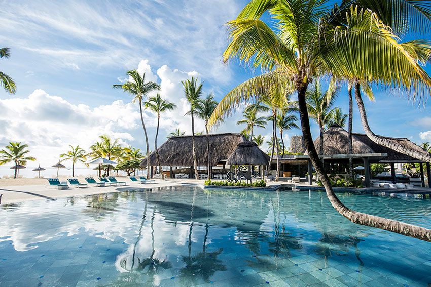 Piscina exterior de Long Beach Mauritius 