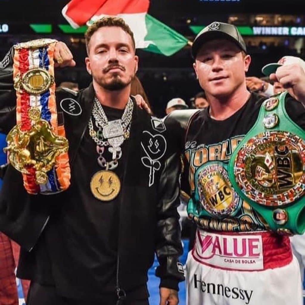 j balvin y canelo