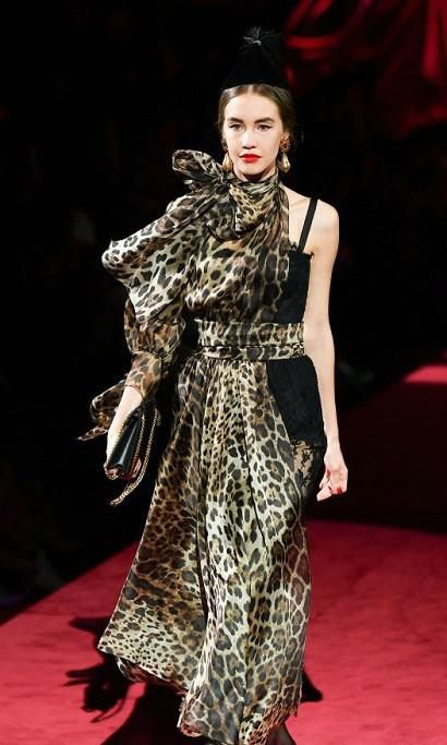 dolce gabbana ribbon runway5