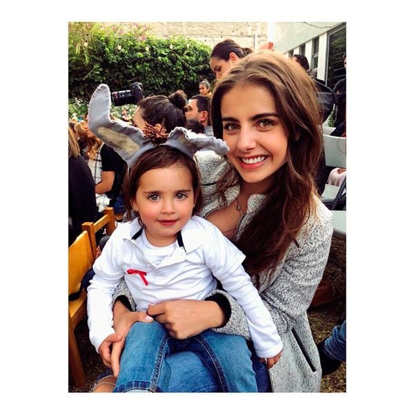 Michelle Renaud y su hijo