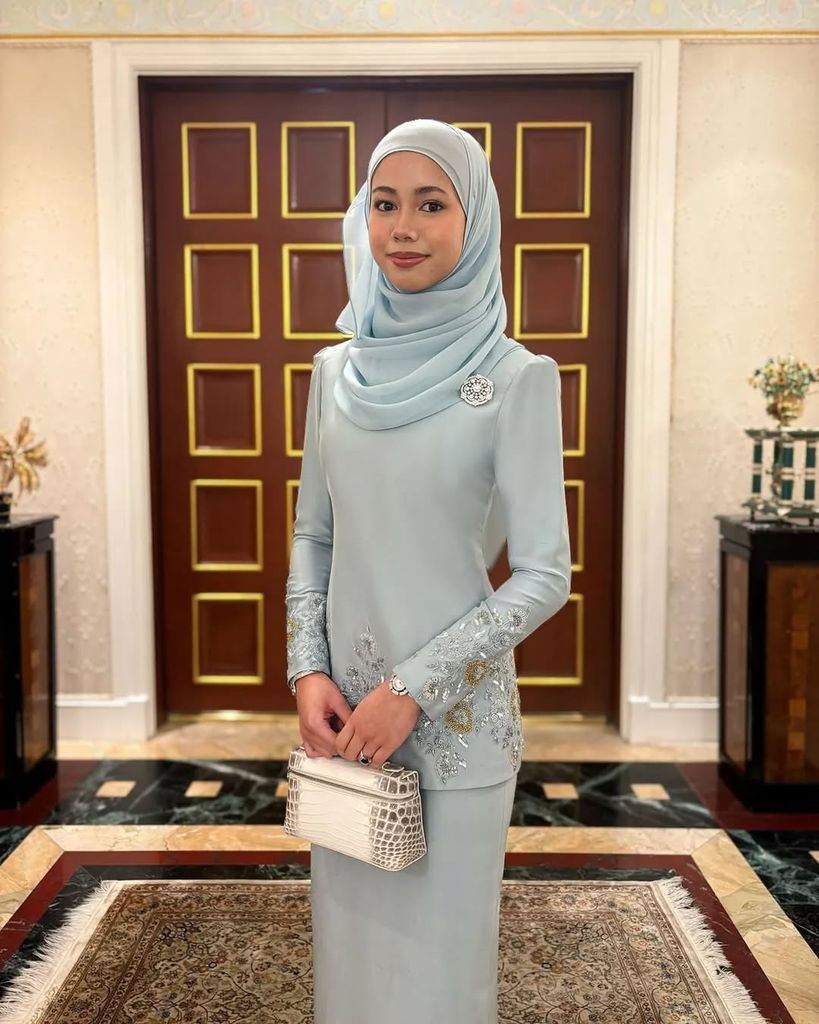 La princesa Ameerah, hija del sultán de Brunei 