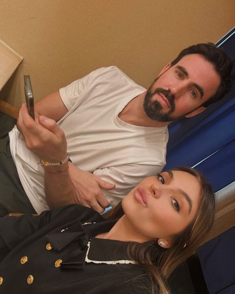 Sofía Castro y su esposo, Pablo Bernot